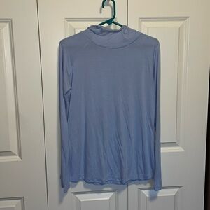 Free Fly Apparel Women's Long Sleeve Top in Light Blue